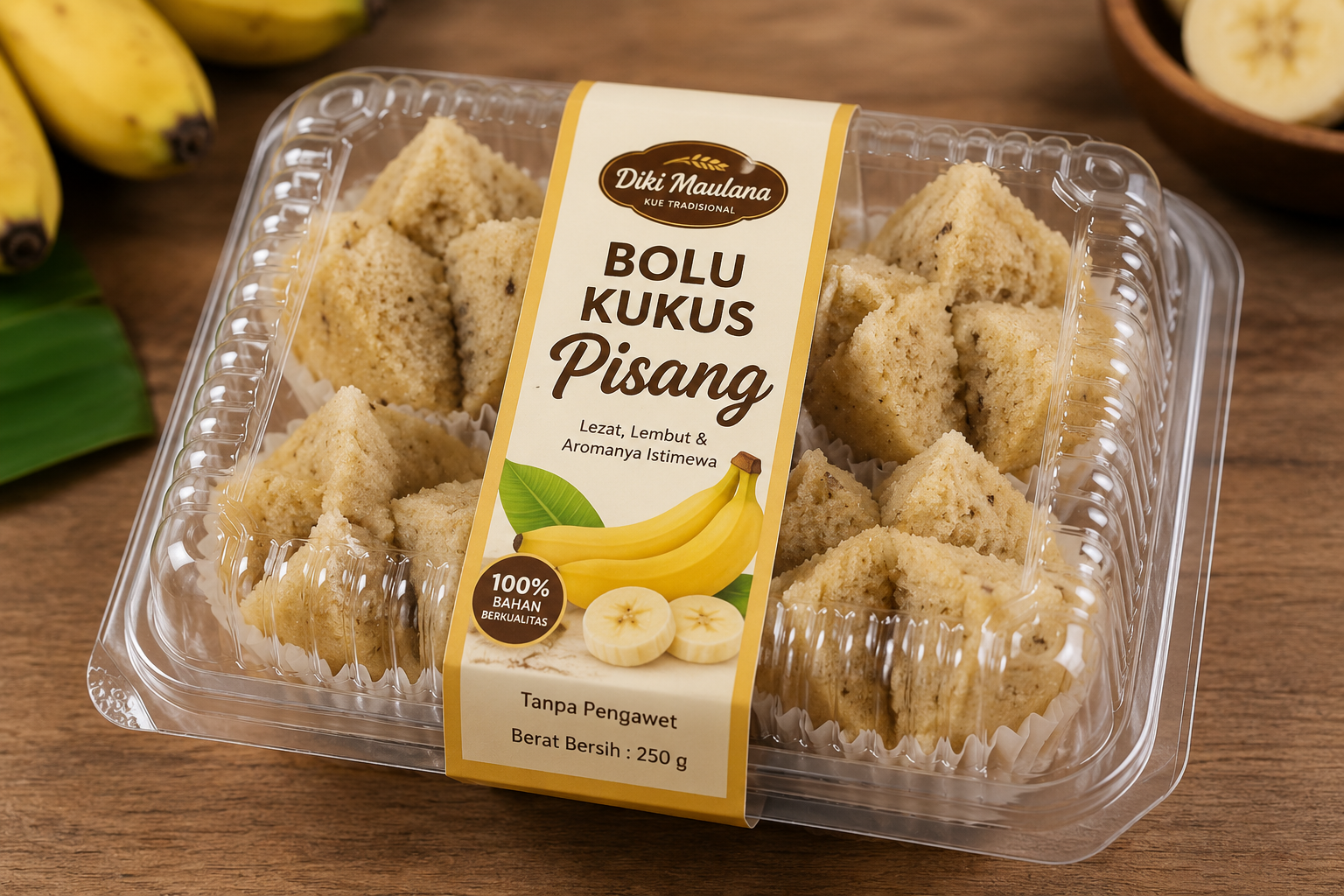 Bolu Kukus Pisang
