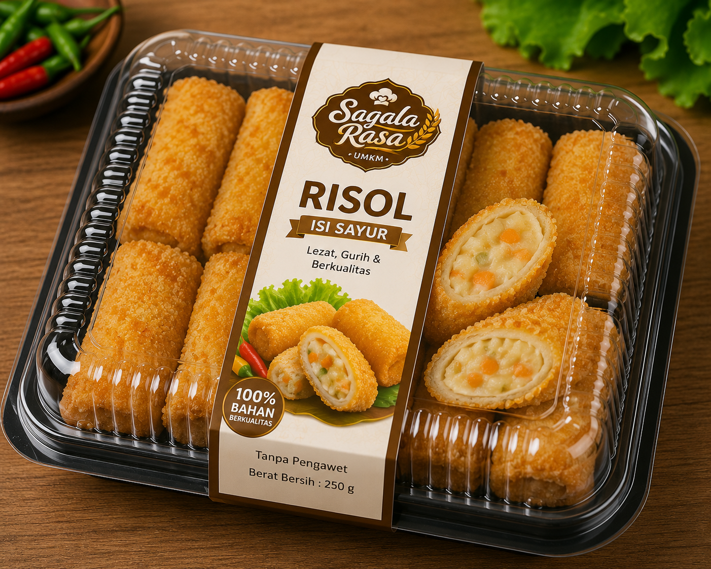 Risol Isi Sayur